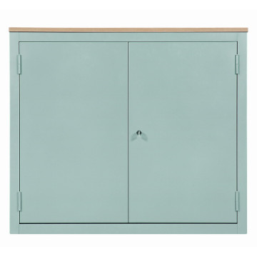 Armadi metallici per archivio bassi con ante a battente